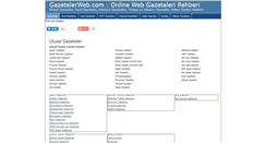 Desktop Screenshot of gazetelerweb.com